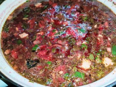 Pirmas patiekalas „Botvinya“ Žingsnis 9