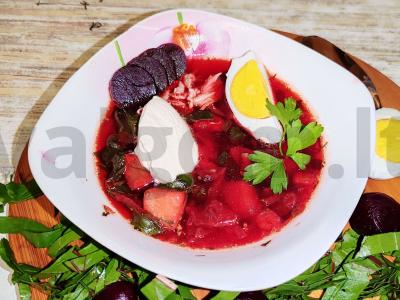 Pirmas patiekalas „Botvinya“ pagrindine nuotrauka