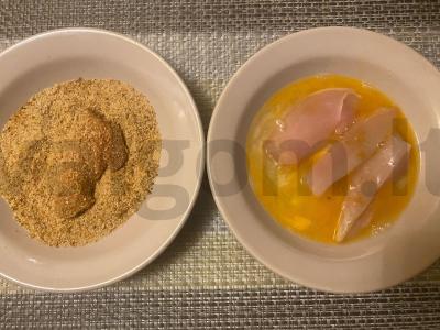 Vištienos filė su traškia plutele ir švelniu sūriu Žingsnis 3