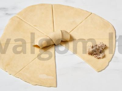 Mutaikai su graikiniais riešutais Žingsnis 5