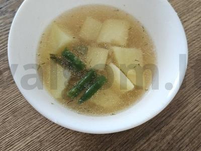 Kalakutienos sriuba su šaldytomis pupelėmis Žingsnis 6