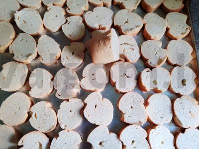 Bagetų sausainiai su pipirais Žingsnis 1