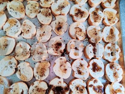 Bagetų sausainiai su pipirais Žingsnis 3