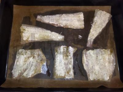 Keptas menkės filė su morkomis Žingsnis 4