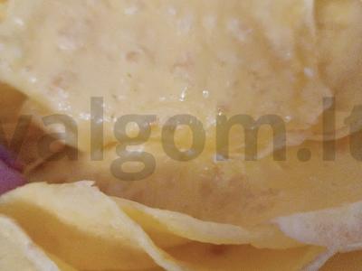 Salotas „Itališkas“ su kiaušinių blynais Žingsnis 1