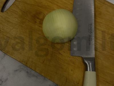 Šašlykas ant grilio vakarienei Žingsnis 1