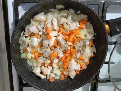 Birus plovas su vištiena ir česnaku Žingsnis 6