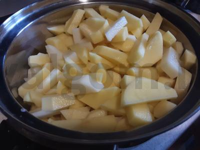 Upėtakio sriuba su lydytu sūriu Žingsnis 3