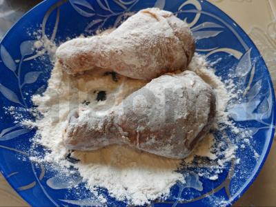 Krisčios vištienos blauzdelės Žingsnis 3