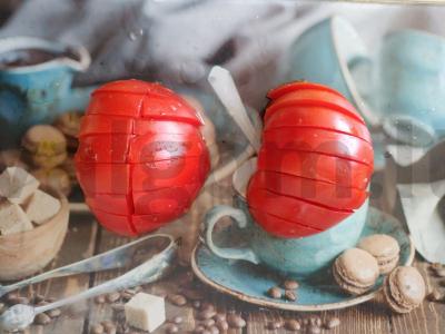 Pica su baltuoju padažu ir krevetėmis Žingsnis 2