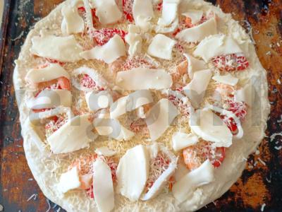 Pica su baltuoju padažu ir krevetėmis Žingsnis 5