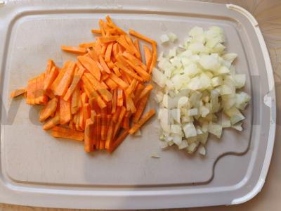 Plovas su vištiena ir agurku Žingsnis 5