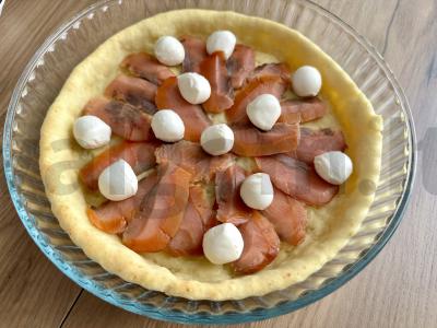 Tortas su lašiša ir avokadu Žingsnis 5