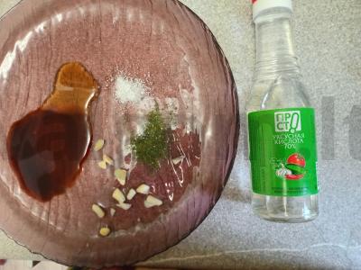 Greitai marinuotas cukinijas Žingsnis 2