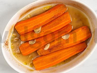 Morkos kvapniame marinate Žingsnis 8