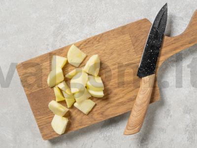 Obuolių ir morkų salotos Žingsnis 5