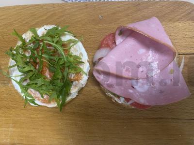 Burgeris su mortadelia Žingsnis 7