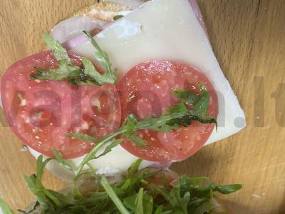 Burgeris su mortadelia Žingsnis 8