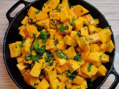 Aromatingas moliūgas su sūriu Žingsnis 4