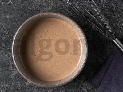 Šokoladiniai blynai su pienu Žingsnis 3