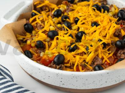 Makaronų ir faršo apkepas Žingsnis 10