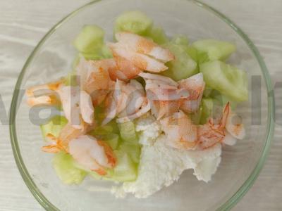 Onigiri su krevetėmis Žingsnis 4