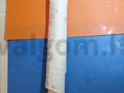 Mini vyniotiniai iš lavašo su morkomis ir lydytu sūriu Žingsnis 3