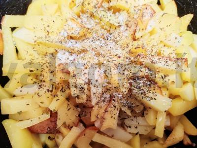 Kepta bulvė su prancūziškais prieskoniais Žingsnis 3