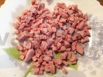 Pica su raugintomis kopūstais „Neįprasta“ Žingsnis 3