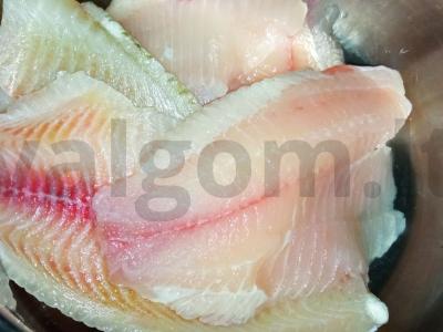 Tilapija, kepta su daržovėmis ir sūriu Žingsnis 4