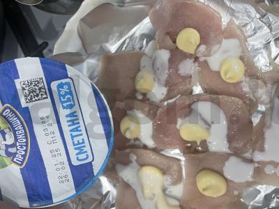 Vištienos filė „Sultinga“ su svogūnais Žingsnis 2