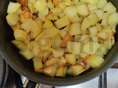 Bulvės su kalakutiena po sūriu Žingsnis 3