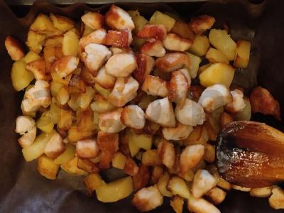 Bulvės su kalakutiena po sūriu Žingsnis 4