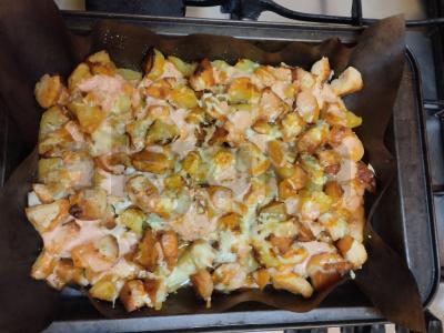 Bulvės su kalakutiena po sūriu Žingsnis 5