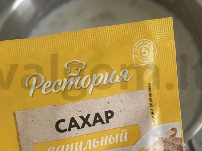 Avižinė košė su džiovintais vaisiais ir razinomis Žingsnis 4