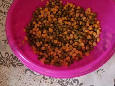 Salotas „Prancūzų“ Žingsnis 1