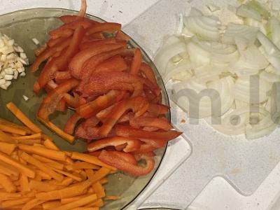 Namų udon Žingsnis 1