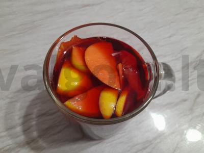 Rūgštusis hibiskas su sultimis, obuoliu ir citrina Žingsnis 6