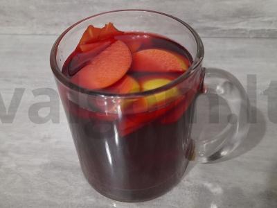 Rūgštusis hibiskas su sultimis, obuoliu ir citrina pagrindine nuotrauka