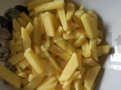 Bulvės su steiku Žingsnis 2