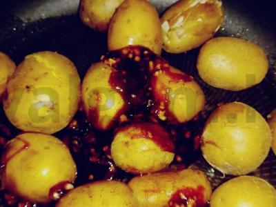 Kūdikių bulvės austrių padaže Žingsnis 5