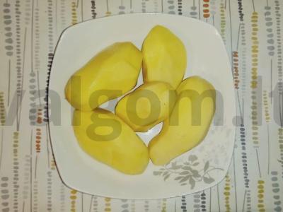 Pagrindinis patiekalas „Sotūs vyras“ Žingsnis 4