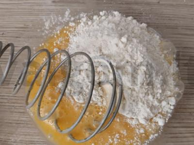 Popoveriai su maskarponė Žingsnis 2