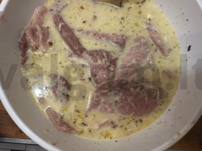 Kiaulienos nugarinės šnicelis vakarienei Žingsnis 3