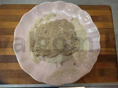 Kiaulienos nugarinės šnicelis vakarienei Žingsnis 4