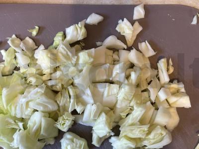 Borsčas su vištiena per 45 minutes Žingsnis 5