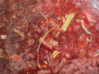 Borsčas su vištiena per 45 minutes Žingsnis 6