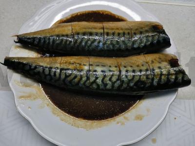 Skumbrė, kepta folijoje Žingsnis 3