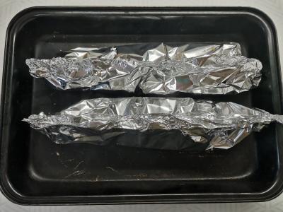 Skumbrė, kepta folijoje Žingsnis 5