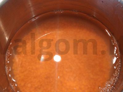 Vegetariška raudonosios lęšio ir žaliųjų žirnelių salotos Žingsnis 2